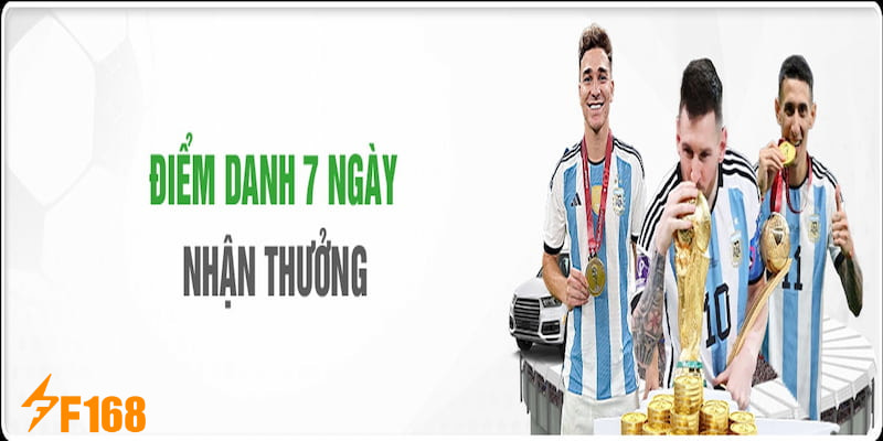 Điểm Danh Hàng Ngày Tại F168 - Nhận Thưởng Liên Tục Mỗi Ngày 5 Sơ lược thông tin về sự kiện hấp dẫn của F168