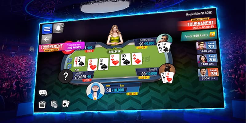 Tặng 100.000 VND Khi Tham Gia Giải Đấu Poker Trực Tuyến 7 Chi tiết ưu đãi tặng 100.000 VNĐ khi tham gia giải đấu Poker